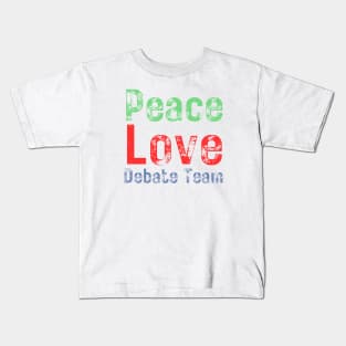 Grumpy Debate Team Kids T-Shirt